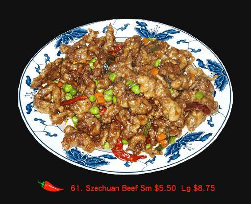 61. Szechuan Beef 61. Szechuan Beef